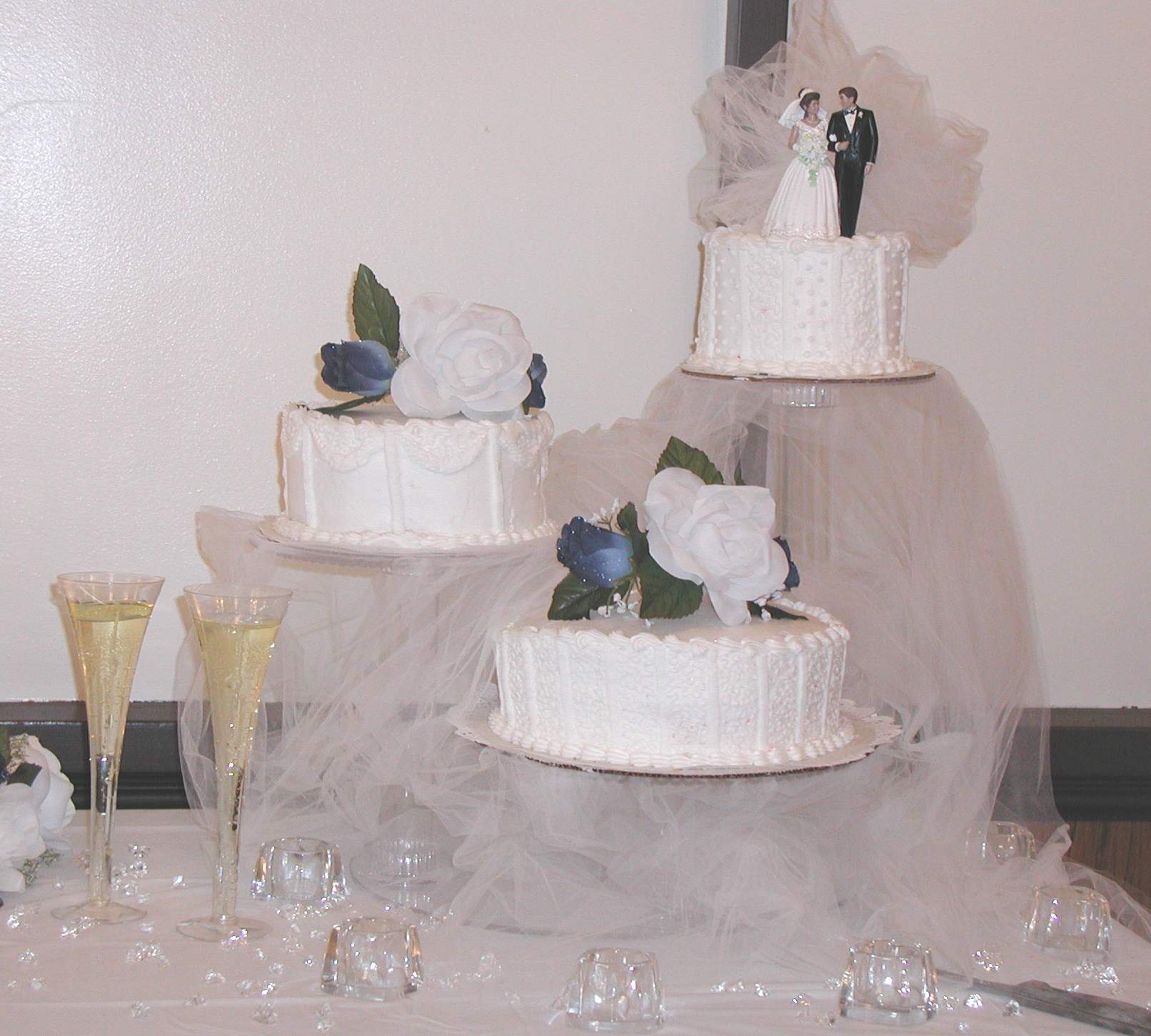 3 Tier Wedding Cake Stands