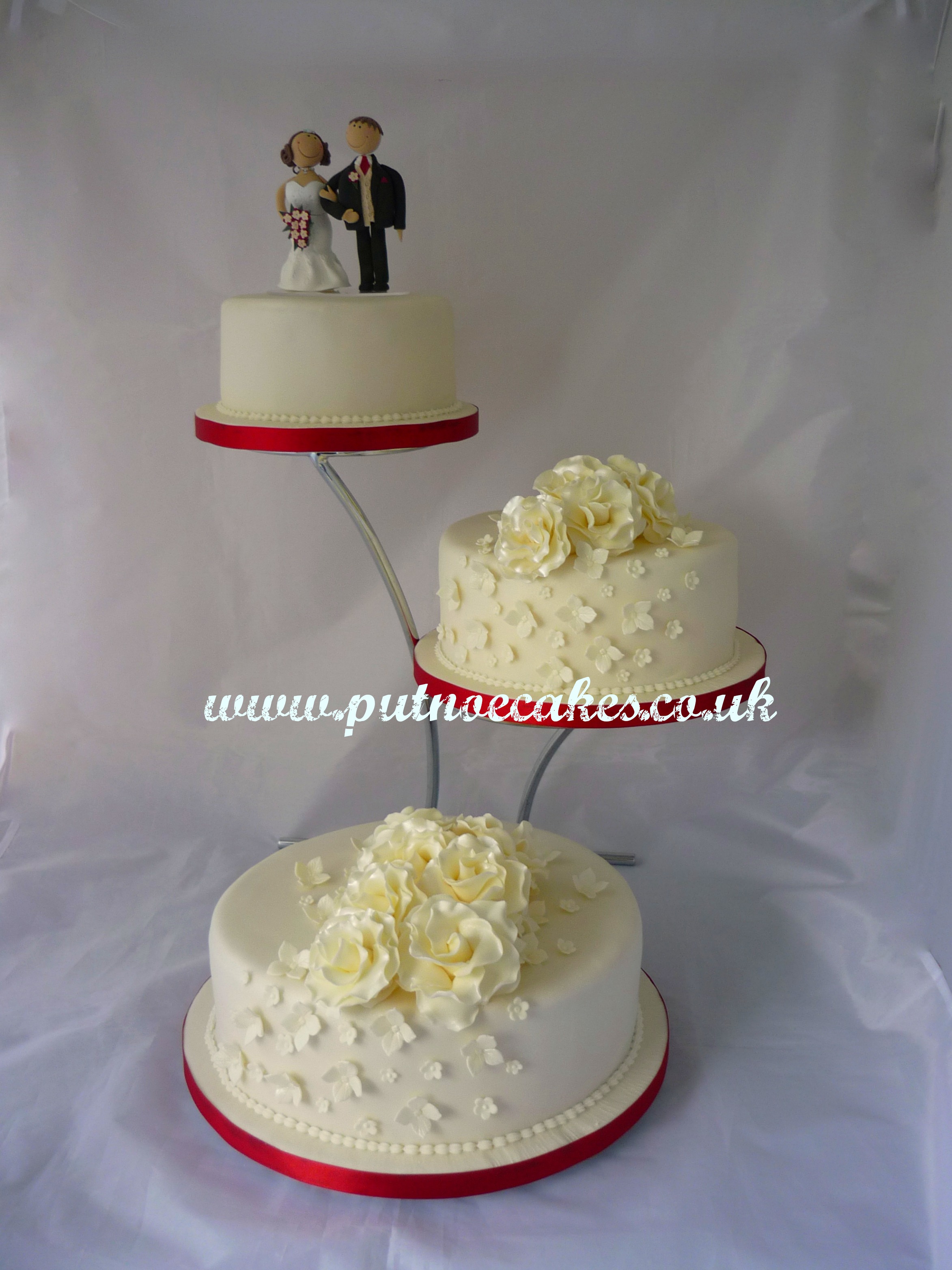 3 Tier Wedding Cake