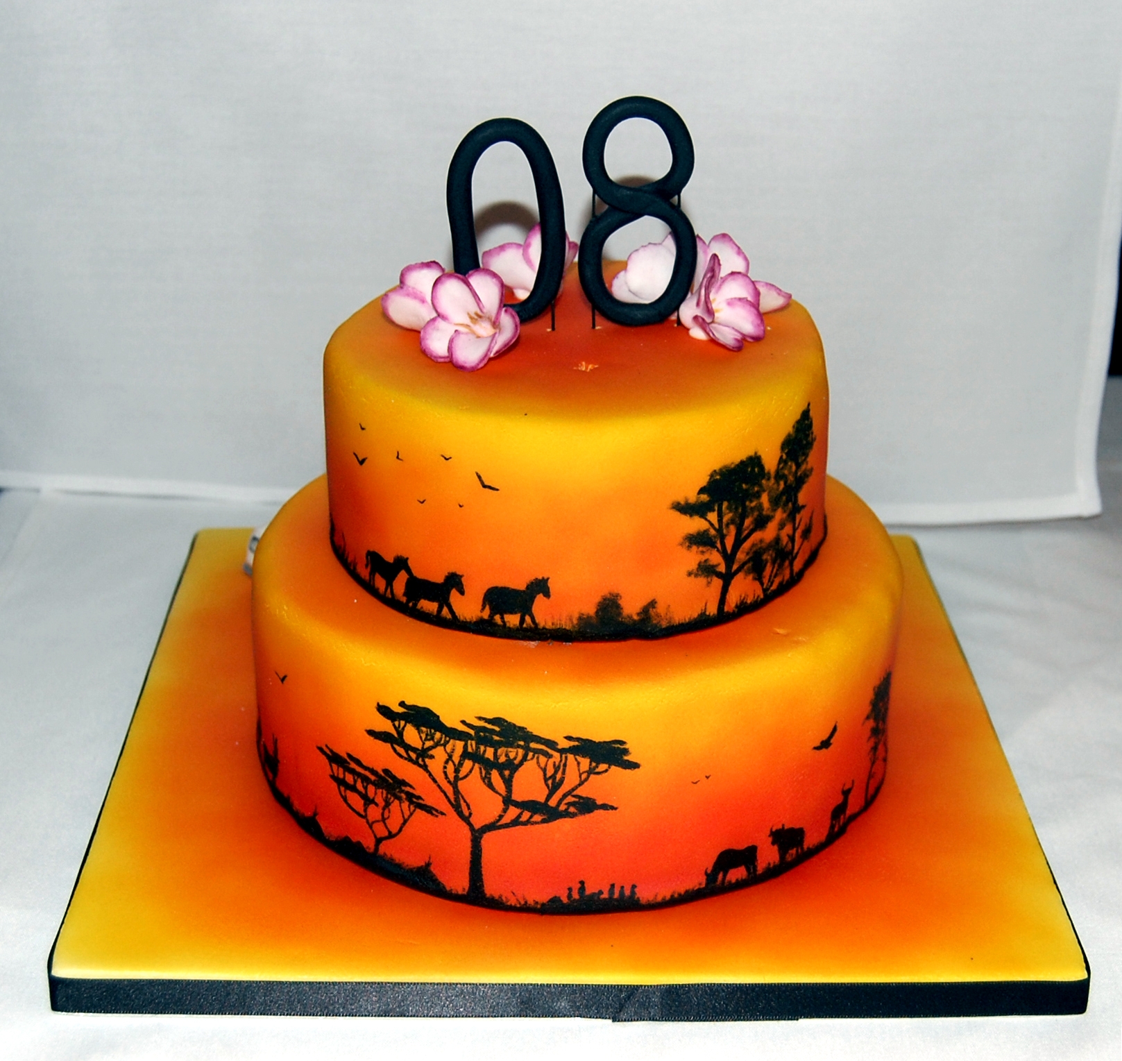 African Safari Cake