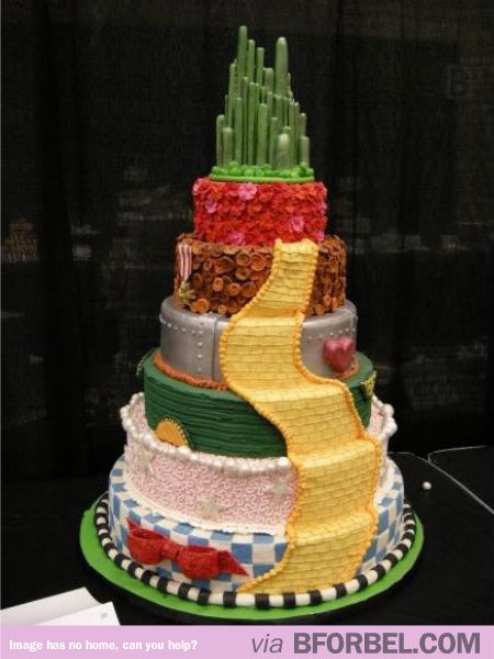 Awesome Wizard of Oz Cake