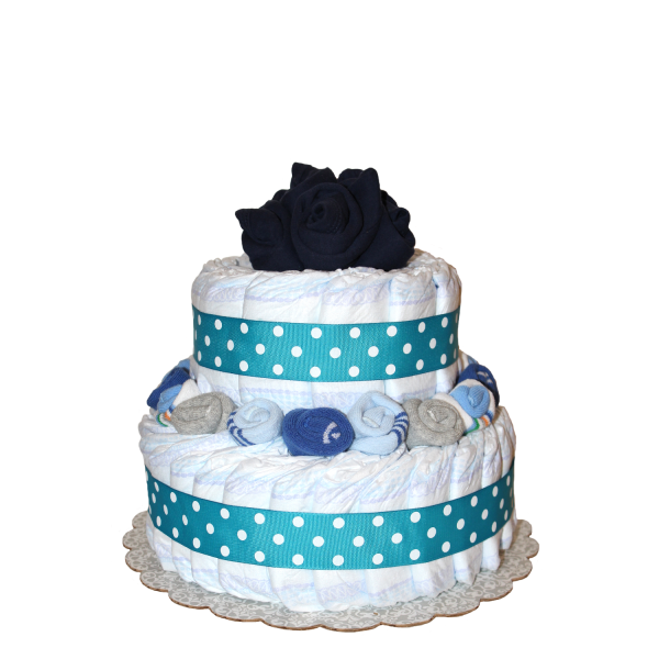 Baby Boy Diaper Cake