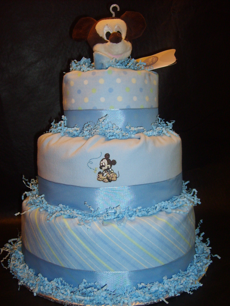 Baby Boy Diaper Cake