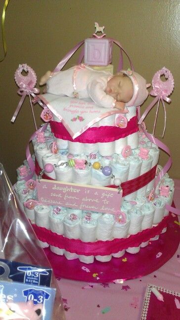 Baby Shower Pamper Cake Ideas