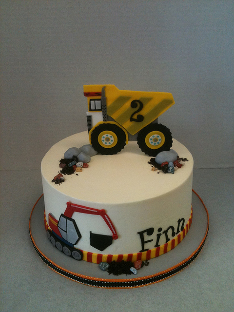 Big Rig Happy Birthday Cake