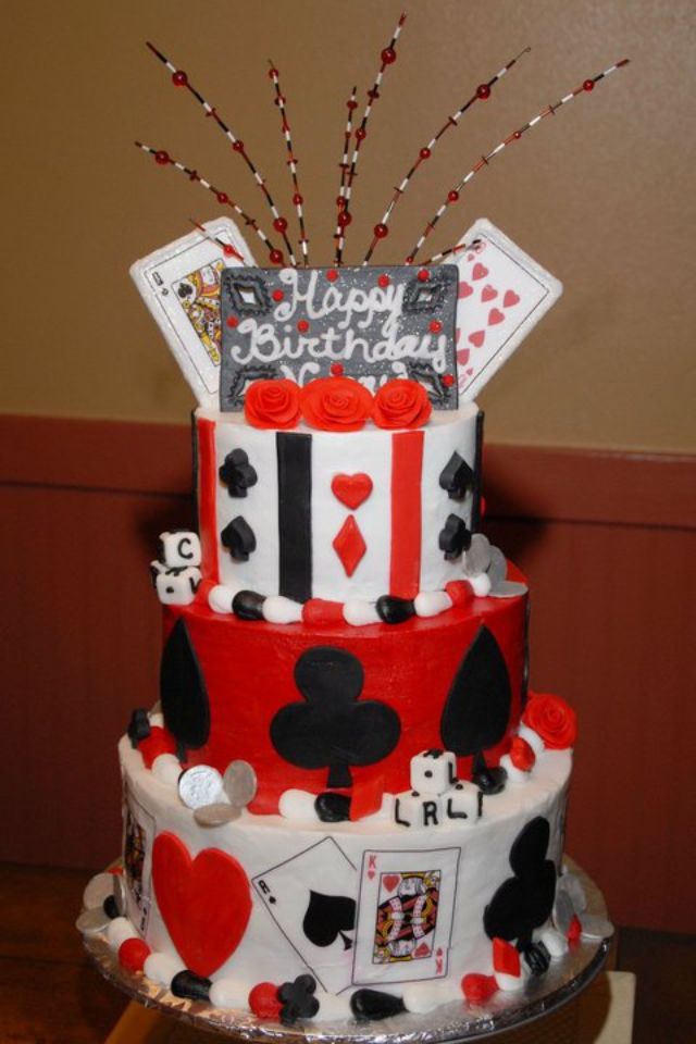 Birthday Cakes Playing Cards