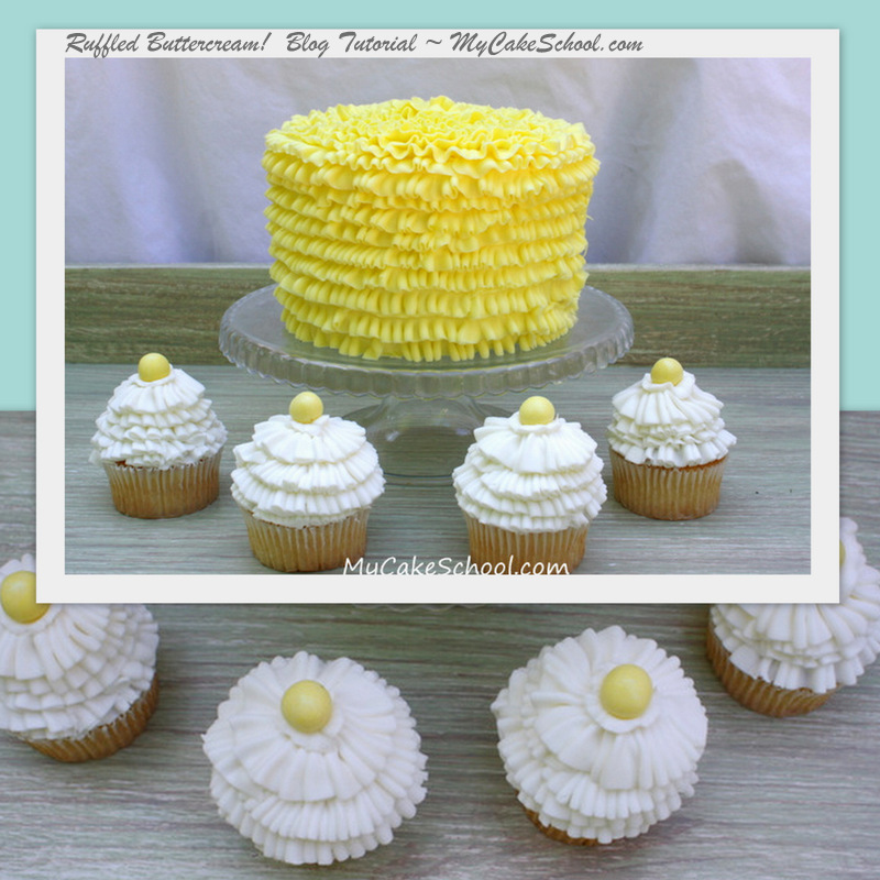 Buttercream Ruffle Cake Tutorial