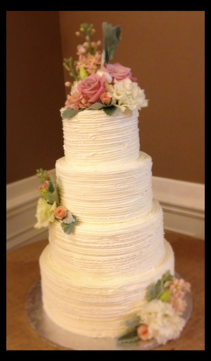 Buttercream Wedding Cake