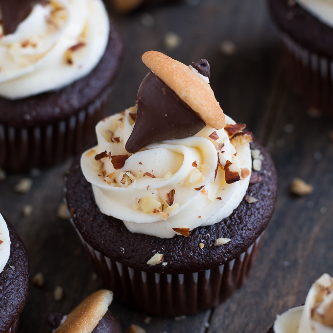 Chocolate Cupcake Garnish