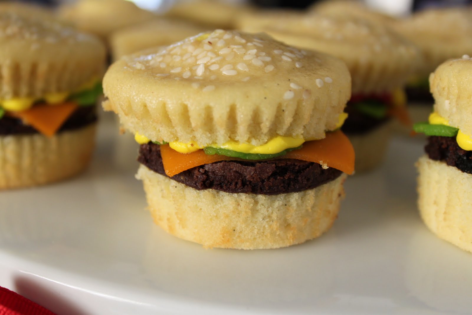 Cupcake Cheeseburgers