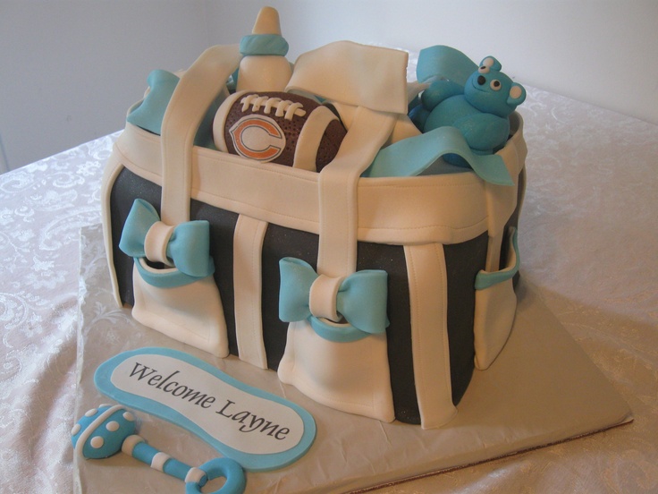 11 Baby Showers Cakes Designs Bags Photo Baby Diaper Bag Cake