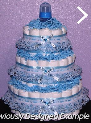 Elegant Diaper Cakes