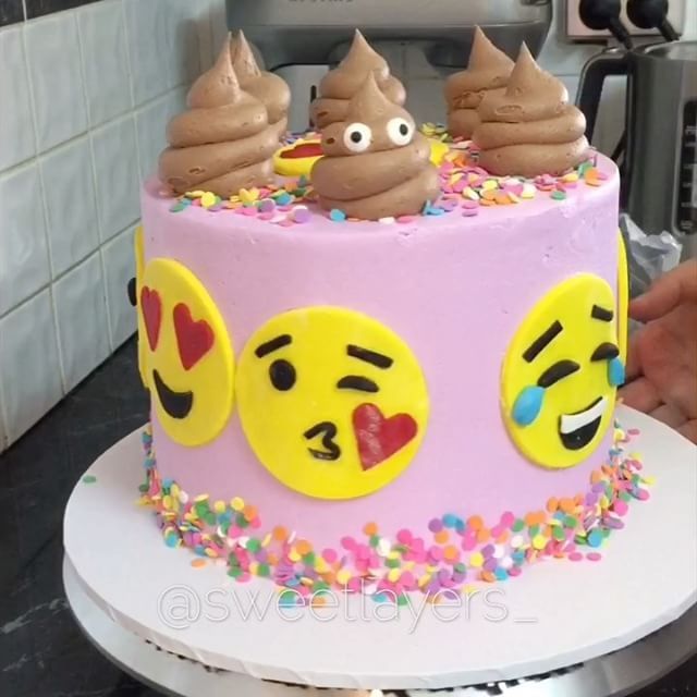 Emoji Cake