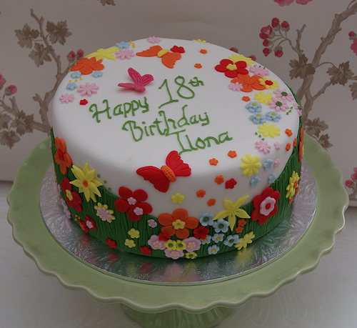 Flower Garden Cake Designs