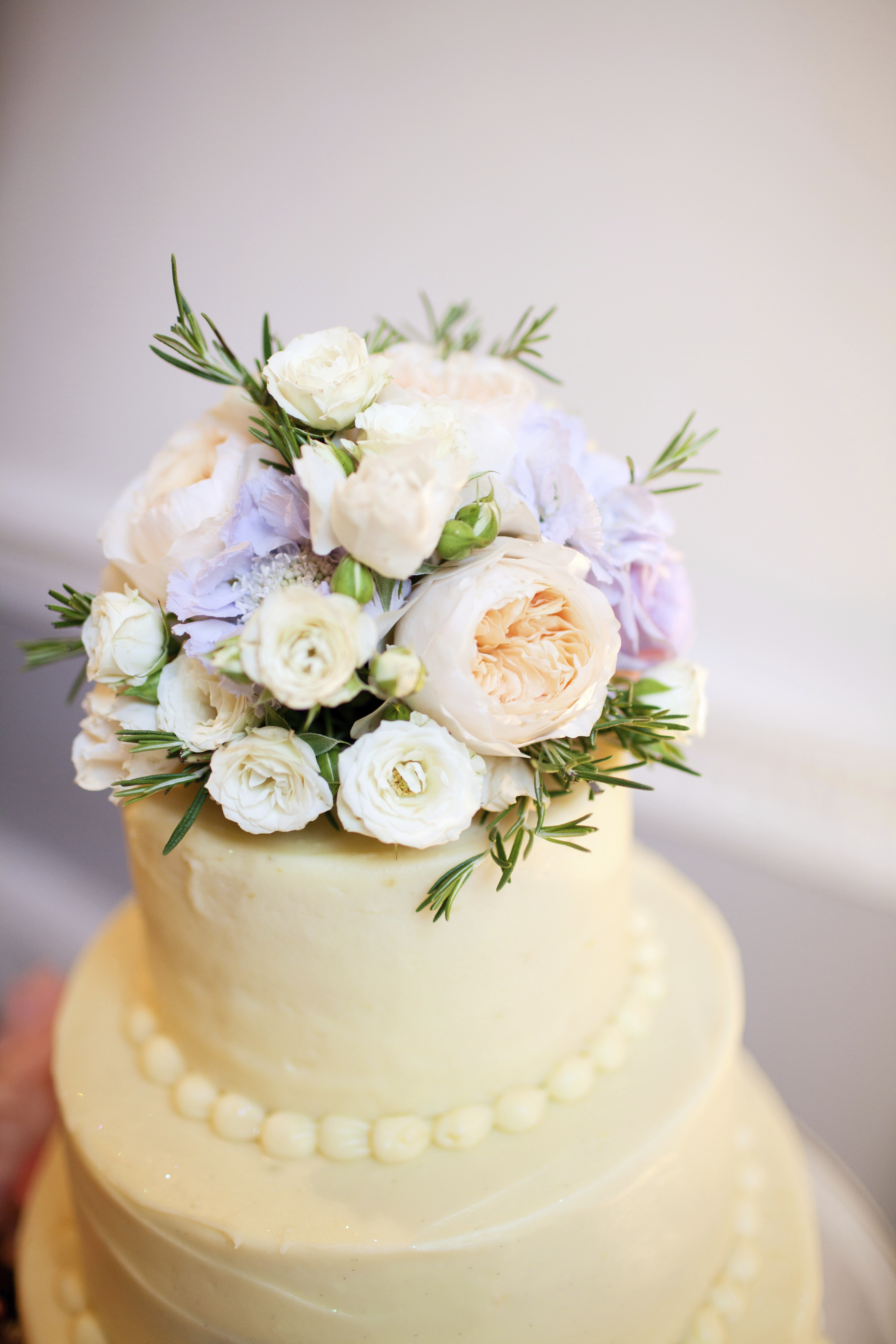 10 Wedding Cakes With Flowers On Top Photo Wedding Cake Design