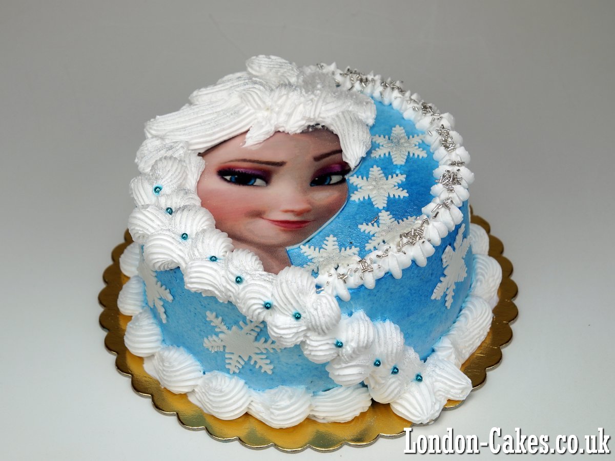 Frozen Birthday Cake