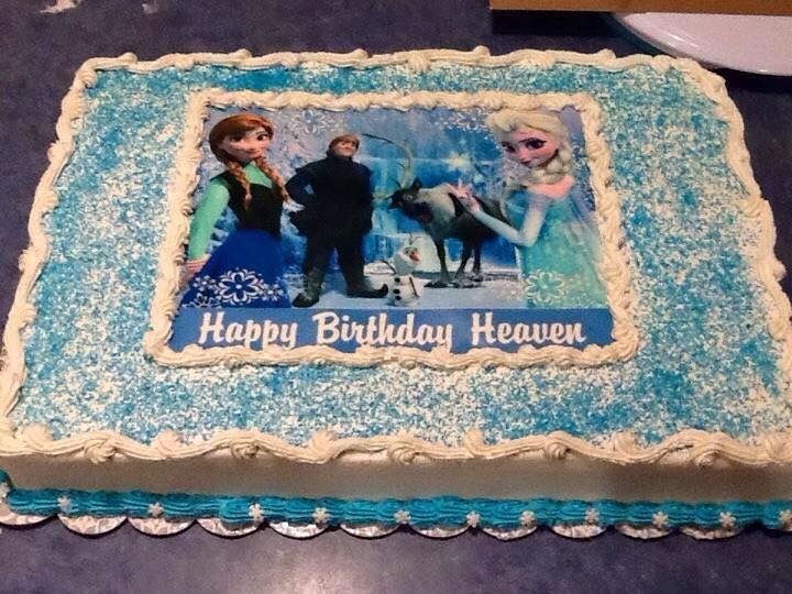 Frozen Sheet Cake