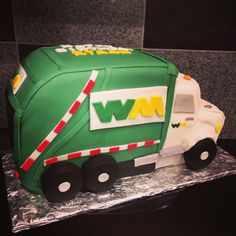 Garbage Truck Birthday Cake Ideas