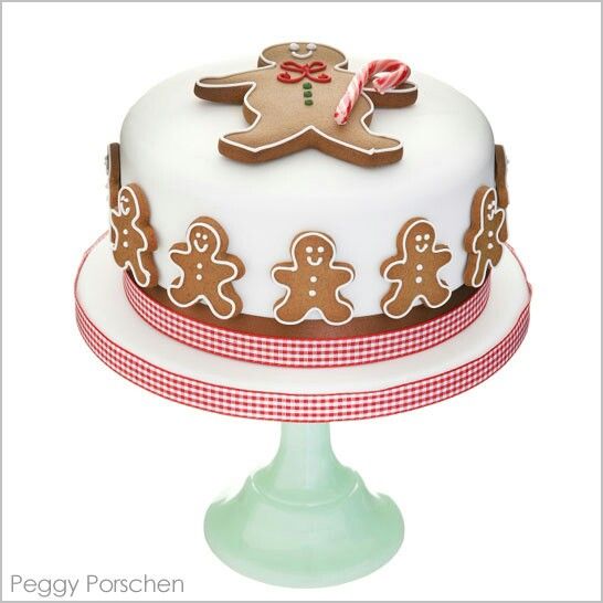 Gingerbread Man Cake