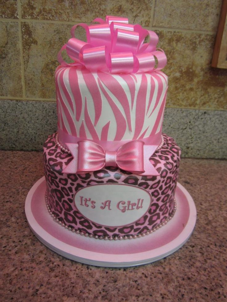 Girl Baby Shower Cake