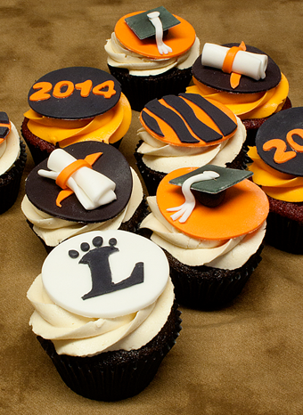 High School Graduation Cake Cupcakes