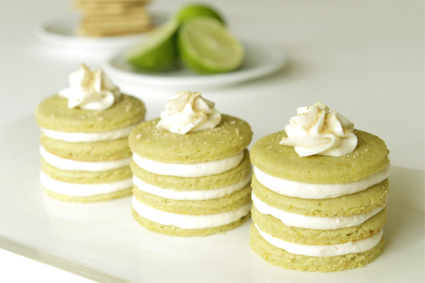 Key Lime Cake with Cream Cheese