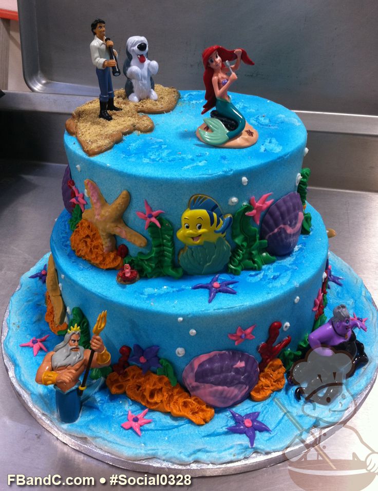 Little Mermaid Cake