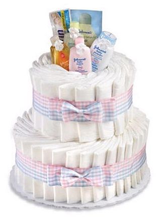 Make Baby Diaper Cake