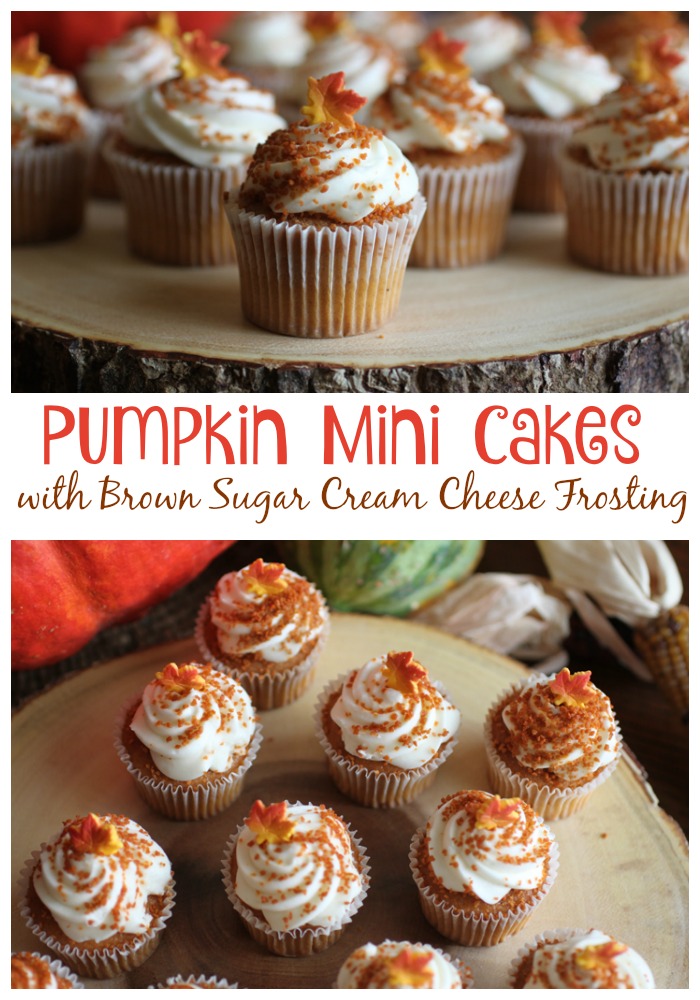 Mini Pumpkin Cream Cheese Cake