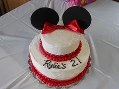 Minnie Mouse Birthday Cake