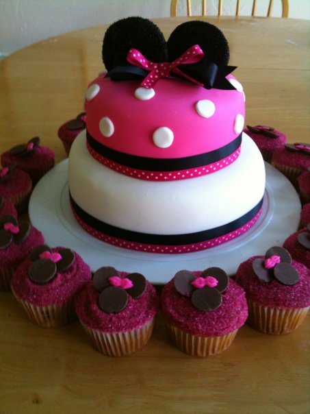 Minnie Mouse Birthday Cakes Walmart