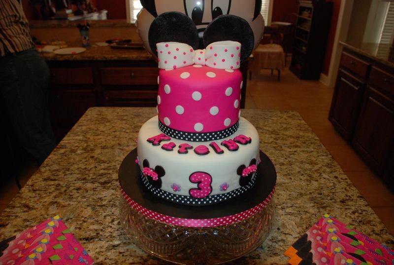 Minnie Mouse Birthday Cakes Walmart