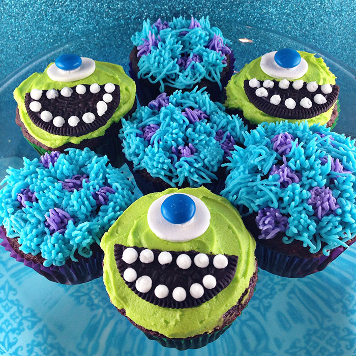 10 Photos of Disney's Monsters Inc Cupcakes