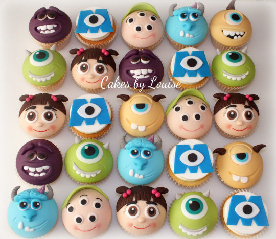 Monsters Inc Cupcakes