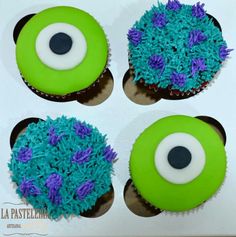 Monsters Inc Cupcakes