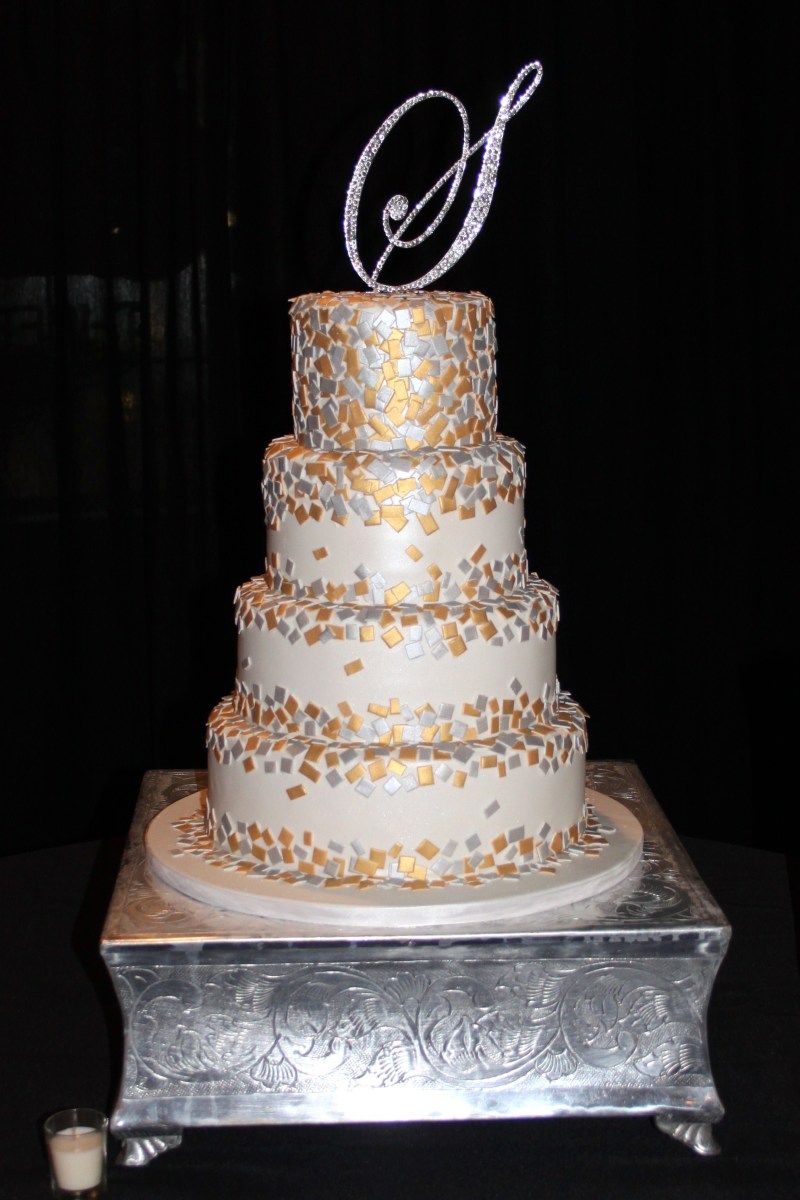 New Year's Eve Wedding Cake