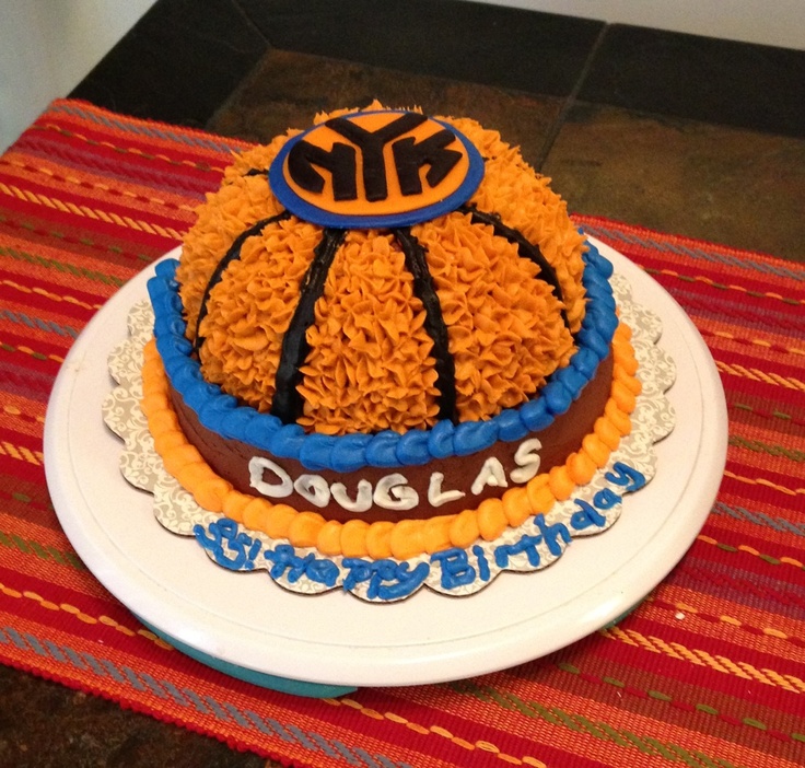 NY Knicks Birthday Cake