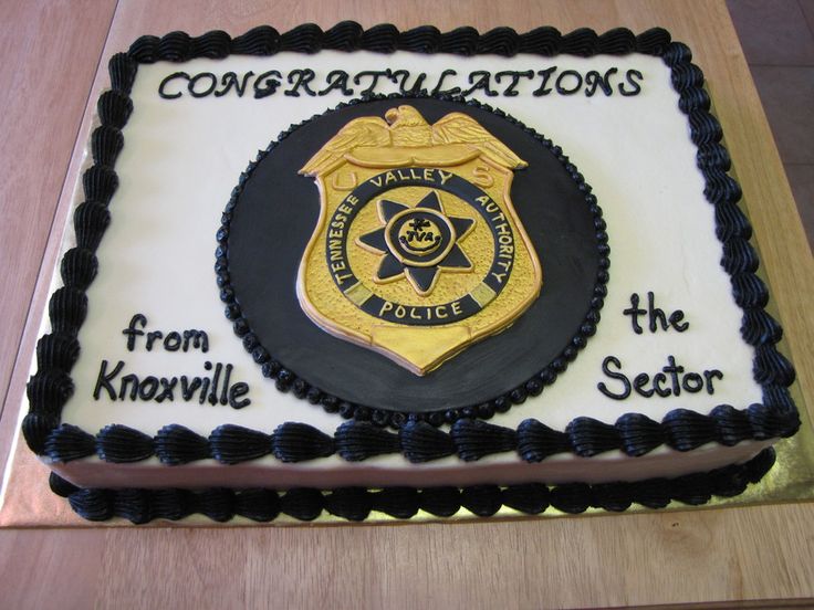 Police Cake