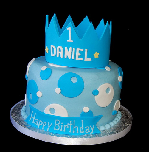 Prince 1st Birthday Cakes for Boys