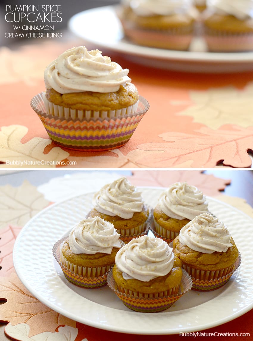 Pumpkin Spice Cream Cheese Cupcake Filling