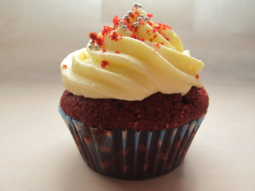 Red Velvet Cupcakes with Cream Cheese Icing