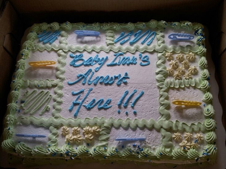 Sam's Club Baby Shower Cakes