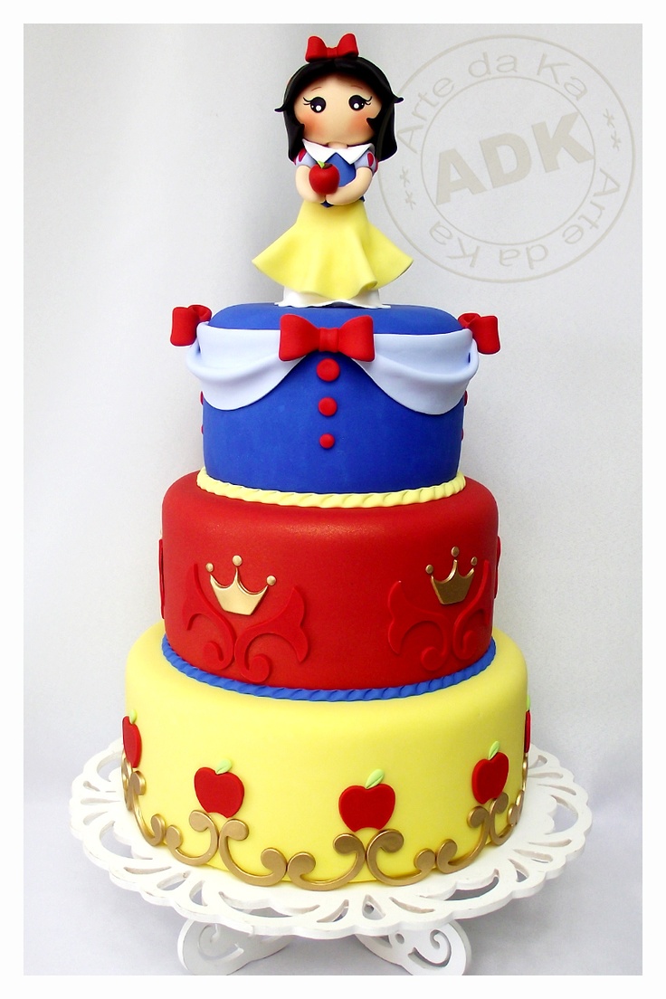 Snow White Birthday Cake