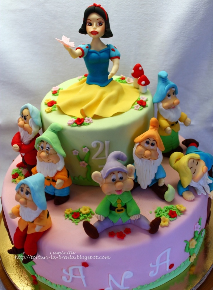 11 Photos of Snow White Cakes