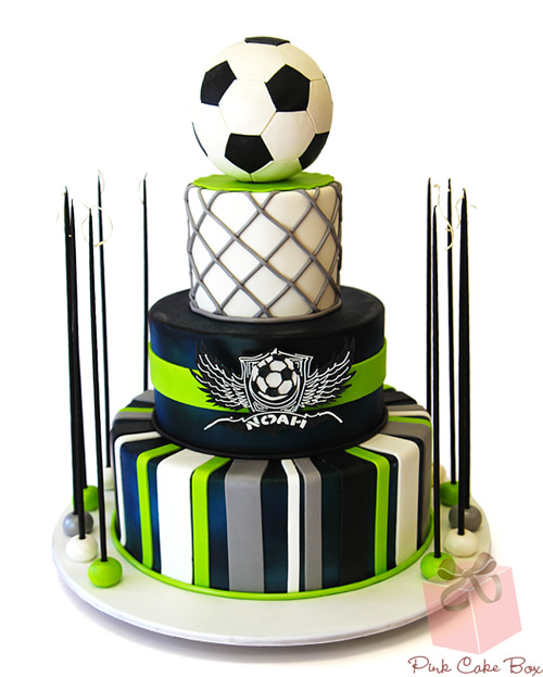 Soccer Themed Cake