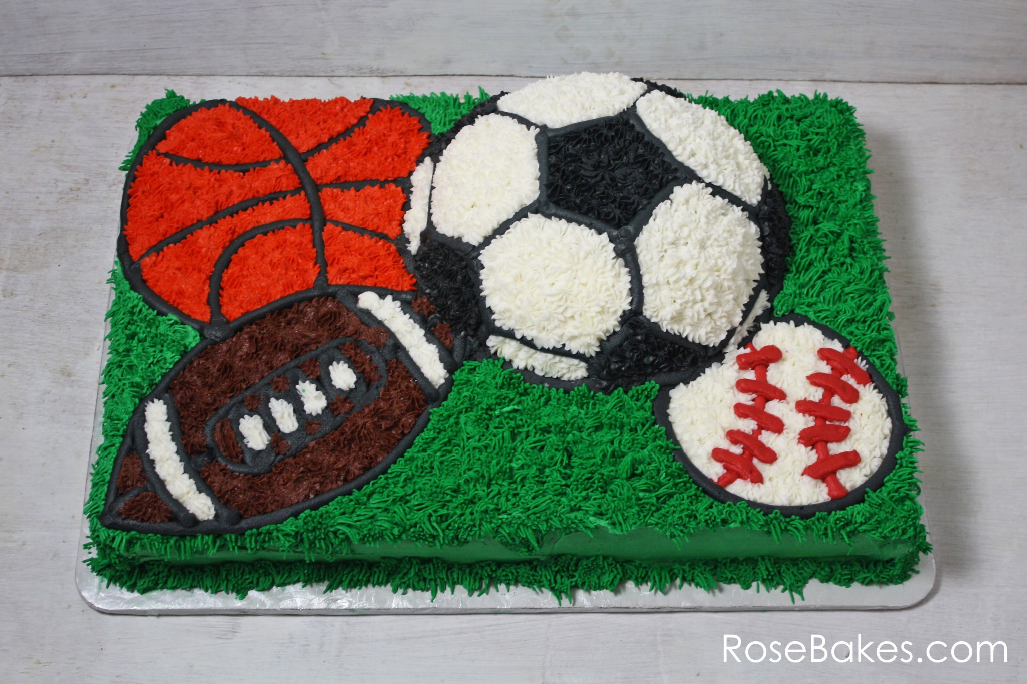 9 Photos of Soccer And Softball Cakes