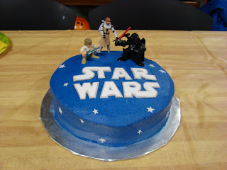 Star Wars Buttercream Cake