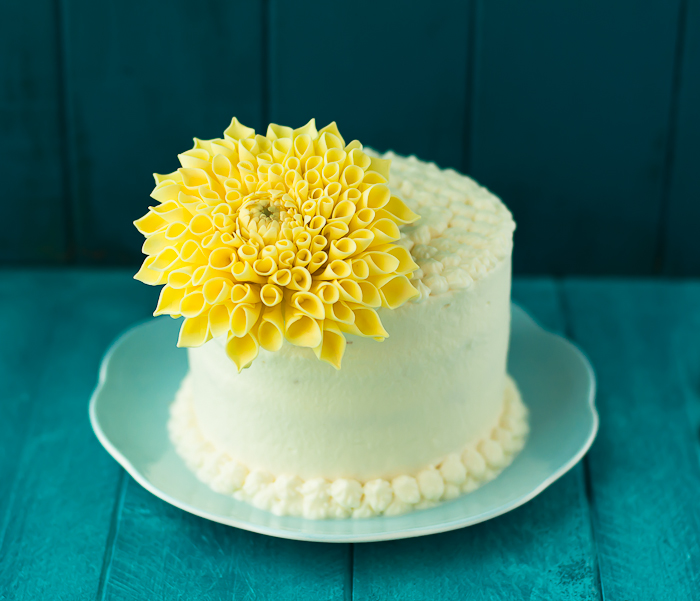 Summer Birthday Cake Flowers