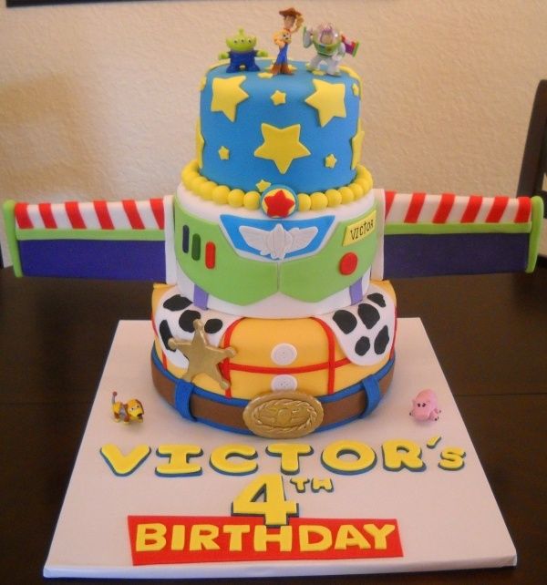 Toy Story Birthday Party Cake