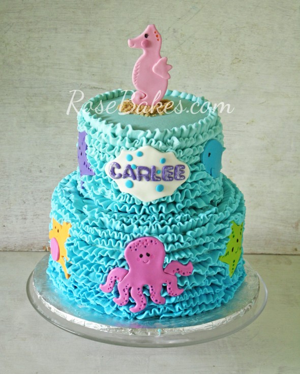 Under the Sea Buttercream Cake