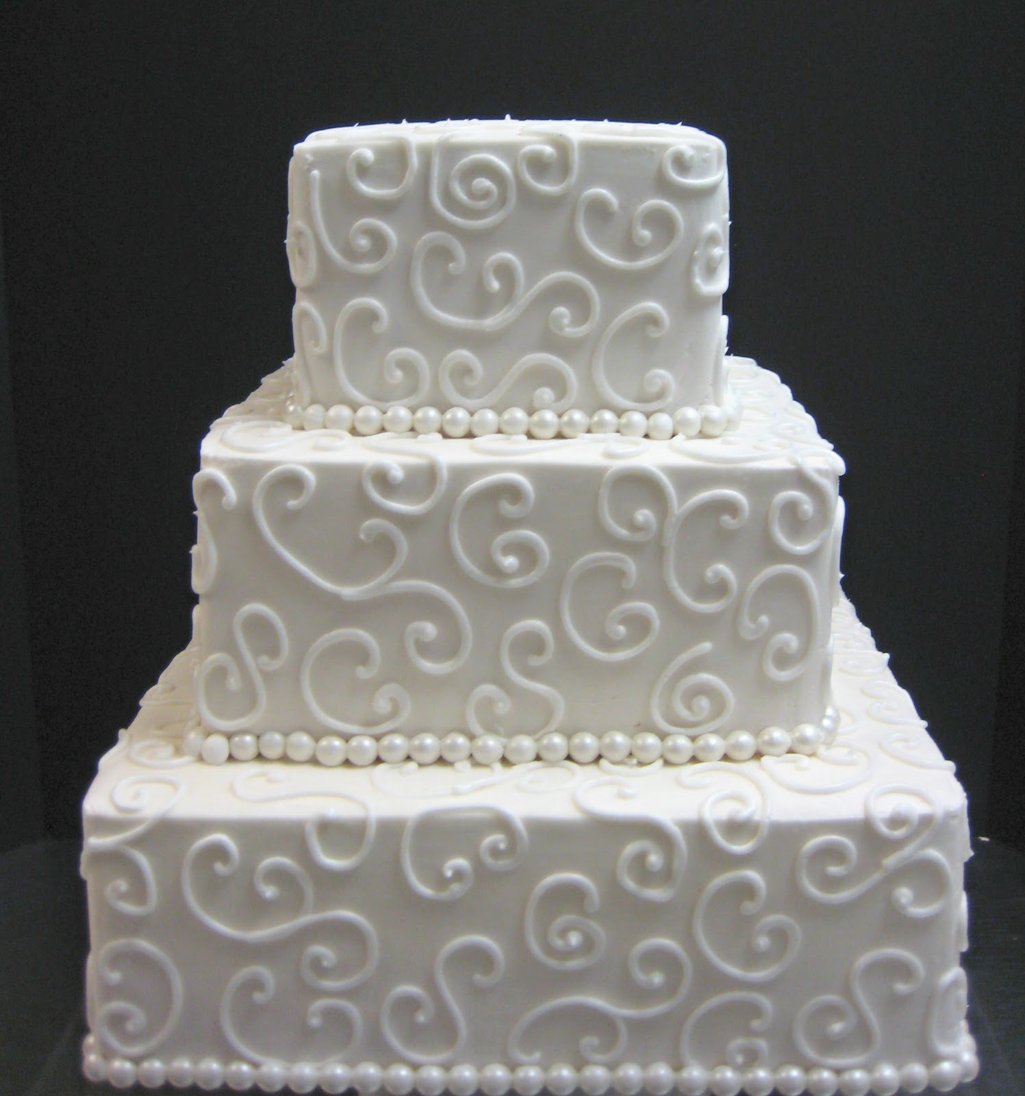 Wedding Cake Scroll Patterns